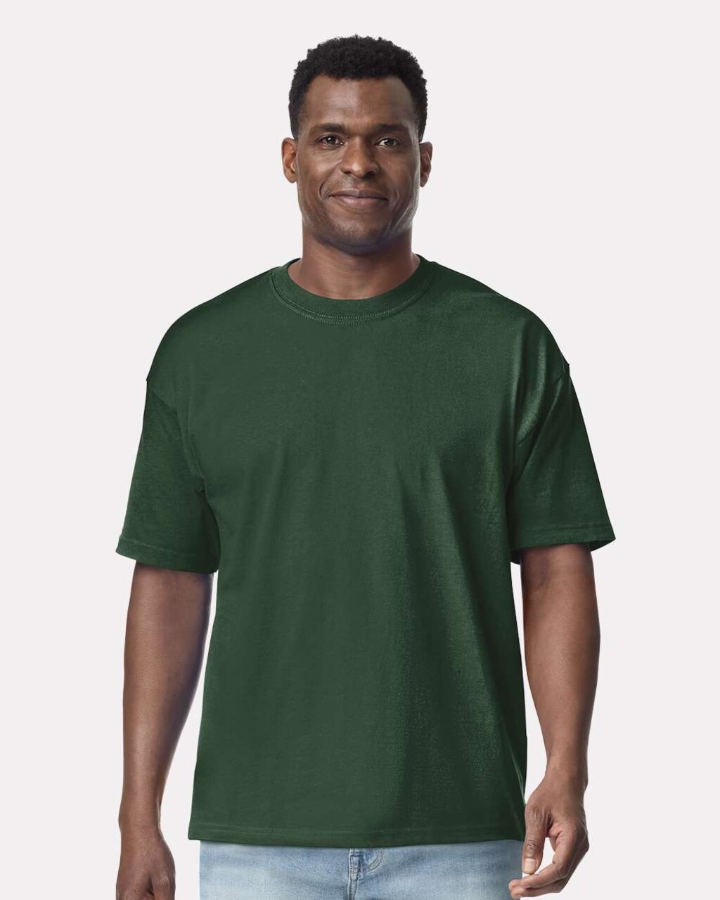 Gildan Hammer Oversized Crewneck Short Sleeve Heavy Cotton T-Shirt for Streetwear & Layering